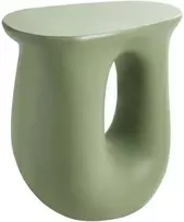 Beliani Šoninis staliukas IDRO 42 cm 28 cm šviesiai žalias