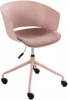 Beliani Biuro kėdė GLEEFUL rožinė