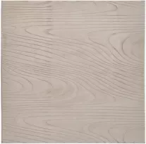 Beliani Dirbtinio kailio kilimas ONTAKE smėlio spalvos 160 x 160 cm