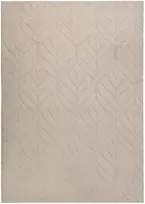 Beliani Dirbtinio kailio kilimas MITCHELL smėlio spalvos 160 x 230 cm