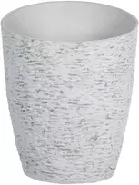 Beliani Gėlių vazonas NAXOS 44 cm pilkas