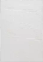 Beliani Dirbtinio kailio kilimas ONTAKE, kreminės spalvos, 160 x 230 cm