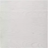 Beliani Dirbtinio kailio kilimas ONTAKE, kreminės spalvos, 160 x 160 cm