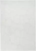 Beliani Kilimas KAWI kreminės baltos spalvos 160 x 230 cm