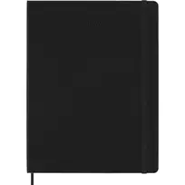 Kalendermärkmik Moleskine PRO 2027 13x21cm, nädal V, kõvad kaaned, must