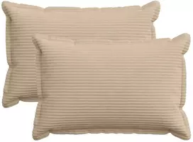 Pagalvėlės užvalkalas 2 vnt. HOUTEN Taupe 30 x 50 cm mančester