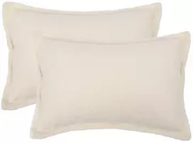 Pagalvėlės užvalkalas 2 pcs HOUTEN Kreminė 30 x 50 cm Bouclé