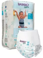 Abena BAMBO Nature maudymosi kelnaitės, M (12+ kg), 12vnt.