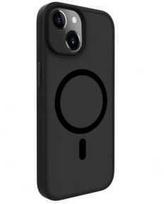 Dėklas Evelatus Apple iPhone 15 Hybird Case With Magsafe PC+TPU Juodas