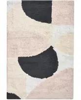 Beliani Vonios kilimėlis SANOLI smėlio spalvos 60 x 90 cm medvilnė