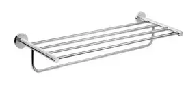 Hansgrohe Logis Universal rankšluosčių džiovintuvas su lentynėle, 60 cm pločio, chromuotas 41720000