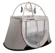 Kelioninės lovelės žaidimų aptvaras Aeromoov, smėlinė