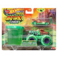 Žaislinių automobilių rinkinys Mattel Hot Wheels Monster Trucks Mutant Chaos JMV37, (spalva/dizainas parenkami atsitiktine tvarka)