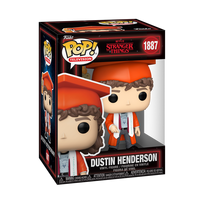 Žaislinė figūrėlė Funko POP! Television Stranger Things Dustin 1887, 9 cm, ruda sp./oranžinė sp.