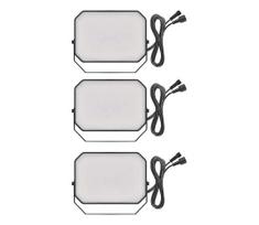 Komplektas 3x LED RGBIC reguliuojami lauko reflektoriai LED/14W/230V 3000-6500K IP65 Wi-Fi Tuya