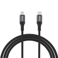 USB kabelis Dudao L3CL USB-C to Lightning 30W 1.2m juodas