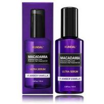 Kundal Macadamia Ultra Serum Amber Vanilla koncentruotas serumas plaukams - 100 ml.