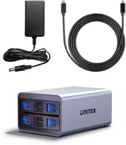 Išorinis SATA HDD/SSD korpusas Unitek S1308A01-EU 2,5 colio ir 3,5 colio diskams, iki 40TB