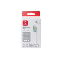 Oclean P1C1 W06 Professional Clean Dantų šepetėlio antgaliai, baltos 6 vnt.
