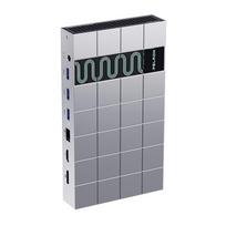 Peladn G2E Docking Station (Silver) Thunderbolt 5, Stacja dokująca Peladn G2E (srebrna) Thunderbolt 5