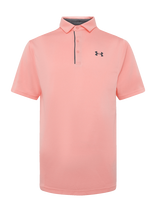 Under Armour - Tech Polo - Marškinėliai trumpomis rankovėmis - Rožinė
