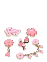 Crocs - Blooming Cherry Blossom 5 Pack - Batų aksesuarai - Rožinė