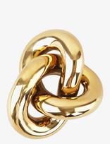Cooee Design - Knot Table Small Light Gold - Porcelianinės figūrėlės ir skulptūros - Aukso