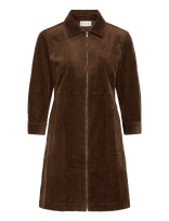 Kaffe - Kasella Corduroy Dress - Trumpa suknelė - Ruda