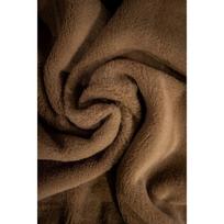 Kupranugario ir merino vilnos pledas rudas 140×200 cm