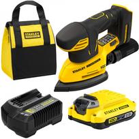 Akumuliatorinis trikampis šlifuoklis Stanley SFMCW221D1S-QW, 18 V