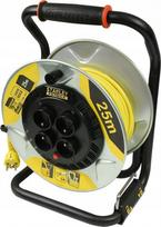 Ilgintuvas su rite Stanley, ST-SXECDM2RBSE, 3 x 1,5 mm², 25 m, IP20, 4 lizdų