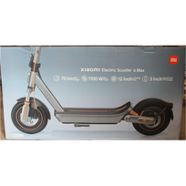 IŠPARDAVIMAS. Xiaomi Electric Scooter 6 Max GL | Xiaomi 24 month(s) | PAŽEISTA PAKUOTĖ, PAINT AND BODY (NEAR SCREEN). MISSING INNER PACKAGING. ITEM IS SUBRĖŽTAS, NEŠVARUS | BHR08QLGLSO