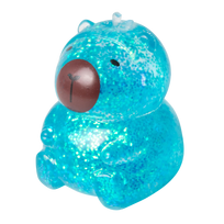 Minkštas antistresinis squishy žaislas - kapibara, mėlyna