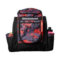 Kuprinė diskgolfo diskams DISCMANIA Fanatic Sky Red