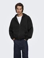 ONLY & SONS Vyriškas džemperis su gobtuvu, ONSCERES OVZ ZIP HOODIE SWEAT NOOS