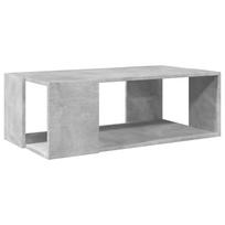 vidaXL Kavos staliukas, betono pilkas, 89,5x48x30cm, apdirbta mediena