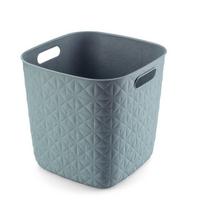 Curver daiktadėžė Softex, 15 l, 27,9x27,9x26,9 cm, žalsvai mėlynas