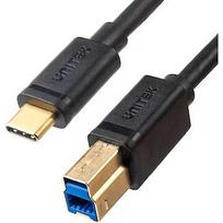 Unitek USB-C Cable USB PRINTER M/M 2M C14096BK-2M