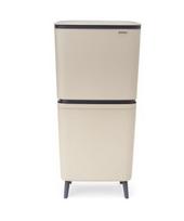 Brabantia šiukšliadėžė SortUP, 25 L, smėlio spalvos
