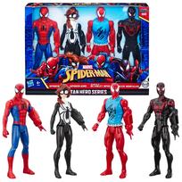 4 Žmogaus Voro figūrėlių rinkinys „Spider-Man Titan Hero“, 30 cm E5864