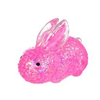 Minkštas antistresinis squishy žaislas - zuikis, rožinis