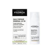 Veido odos priežiūros priemonė Filorga Daily Repair Mineral UV SPF 50, 50 ml