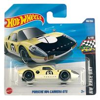 Hot Wheels Mainline Modeliukas Porsche 904 Carrera GTS Yellow Short Card (yra Sandėlyje)