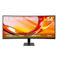 LG UltraWide 34U601B 120Hz lenktas LED GAMING VA monitorius su AMD FreeSync Premium technologija | 34 colių | 3440x1440, 21:9, 110 ppi | Reakcijos laikas: 5ms (GtG) | Jungtys: DisplayPort, HDMI | Tilt, VESA, Flicker Safe