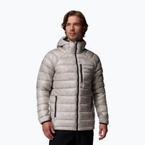 Vyriška pūsta striukė Columbia Arctic Crest Down Hooded flint grey