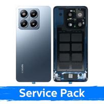 Xiaomi 14T Pro galinis dangtelis, titano mėlynos spalvos (Titan Blue; gamintojo serviso pakuotė)