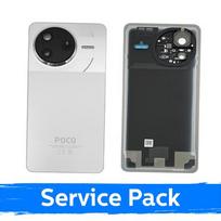 Xiaomi Poco F7 Pro 5G galinis dangtelis, sidabrinis (gamintojo serviso pakuotė)