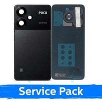 Xiaomi Poco M6 4G galinis dangtelis, juodas (gamintojo serviso pakuotė)