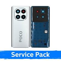 Xiaomi Poco X7 5G galinis dangtelis, sidabrinis (gamintojo serviso pakuotė)