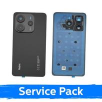 Xiaomi Redmi Note 14 4G galinis dangtelis, vidurnakčio juodos spalvos (Midnight Black; gamintojo serviso pakuotė)
